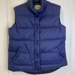 Cabela's Small Navy Puffer Goose Down Vest